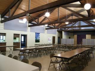 fellowship hall sound panels