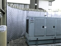 Noise Barrier/Sound Absorber Sound Blanket by Acoustical Surfaces