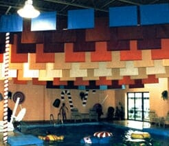 Sailcloth & Vinyl Encapsulated Acoustical Baffles