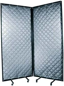 Quilted Curtain S.T.O.P. portable acoustical enclosure and screen by Acoustical Surfaces
